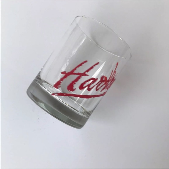 Vintage Harvard 80s Rocks Glass 4 inches Tall - Picture 4 of 7